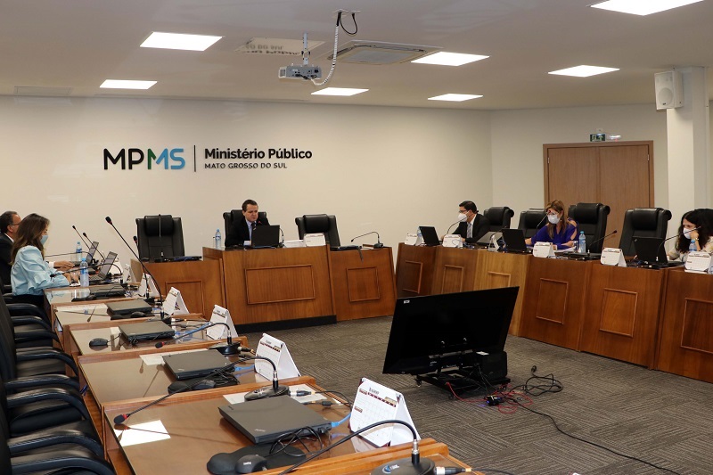 PGJ participa de diversas reuniões com membros do MPMS e autoridades estaduais e municipais para tratativas sobre o enfrentamento à covid-19 em 2021